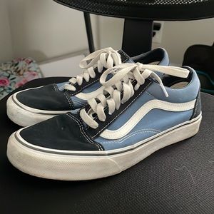 Blue/Navy Blue Vans